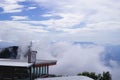 Mountains and fog Royalty Free Stock Photo